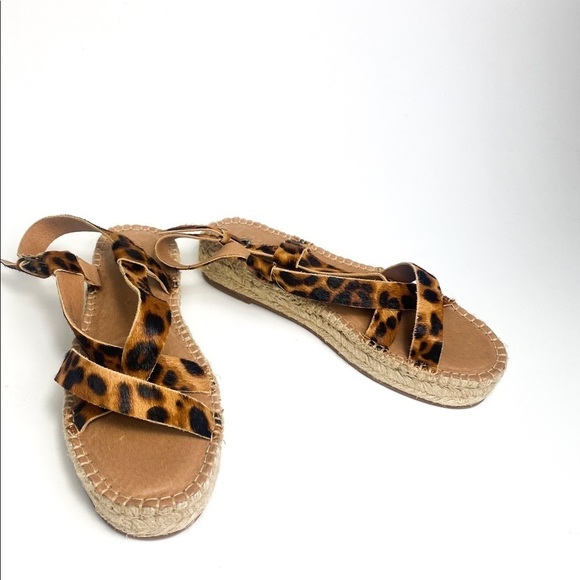 NWT Madewell Leopard Wedges - Picture 4 of 6